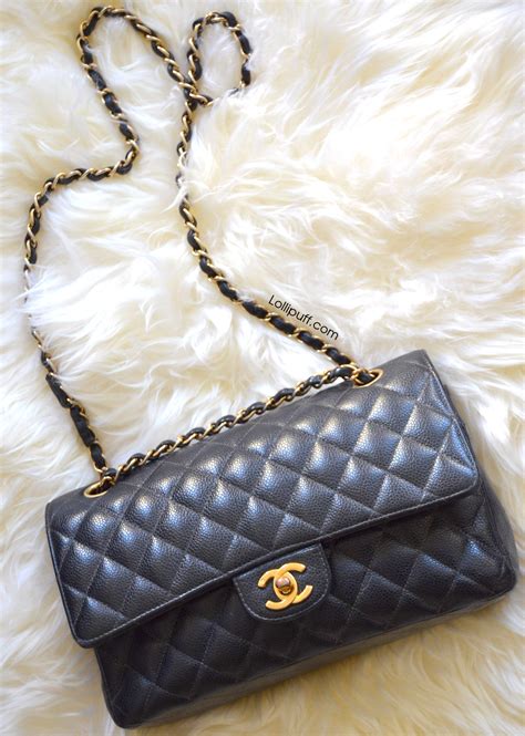 chanel classic flap bag caviar medium review|Chanel Classic Flap Bag: How Much Is It & Is It Worth It.